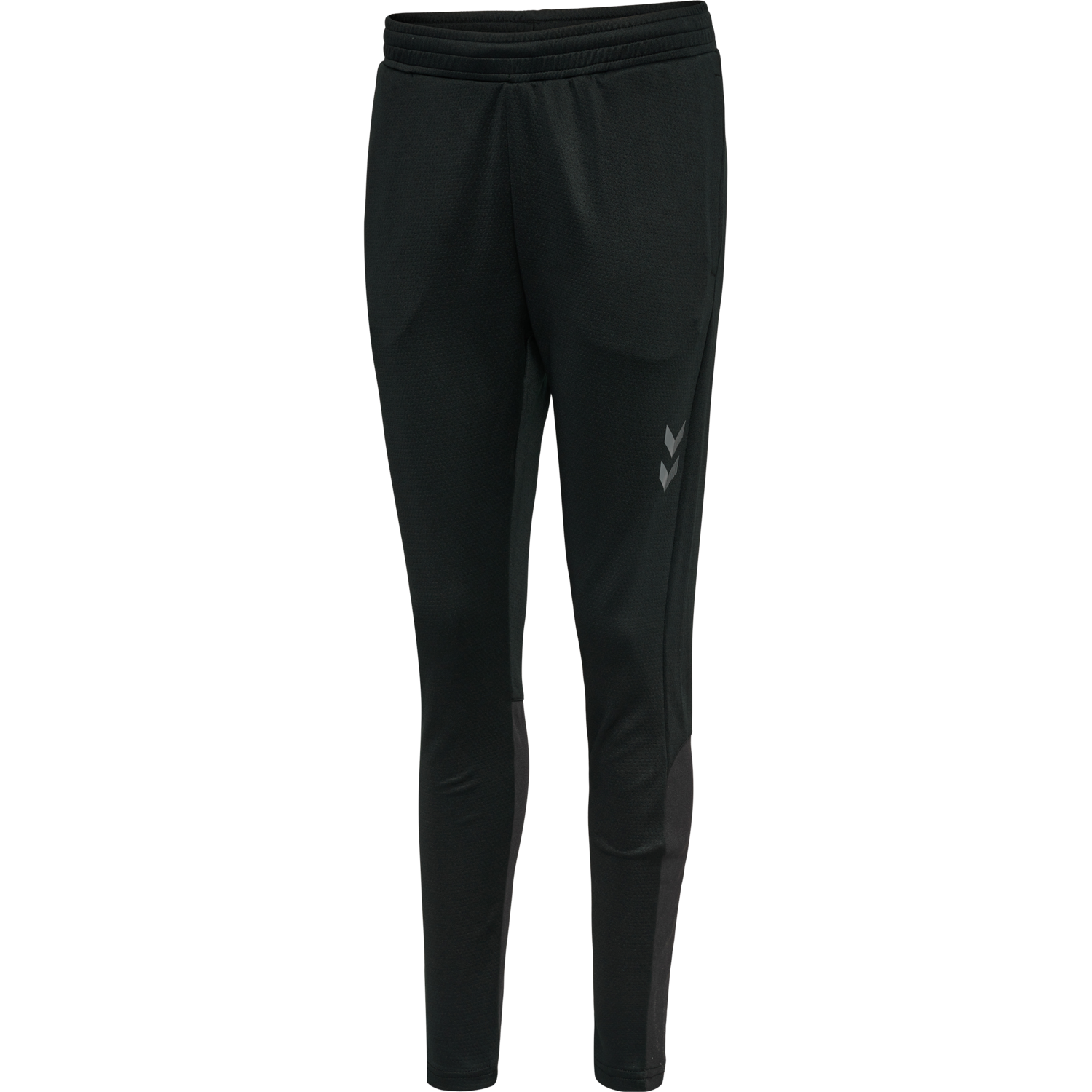 hmlQ4 POLY TRAINING PANT WO, BLACK, packshot