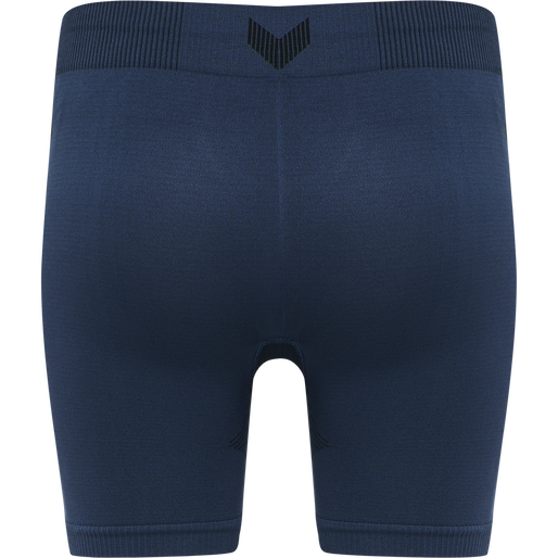 HUMMEL FIRST SEAMLESS TR SHT TIGH W, DARK DENIM HUMMEL FIRST SEAMLESS TR SHT TIGH W, DARK DENIM, packshot
