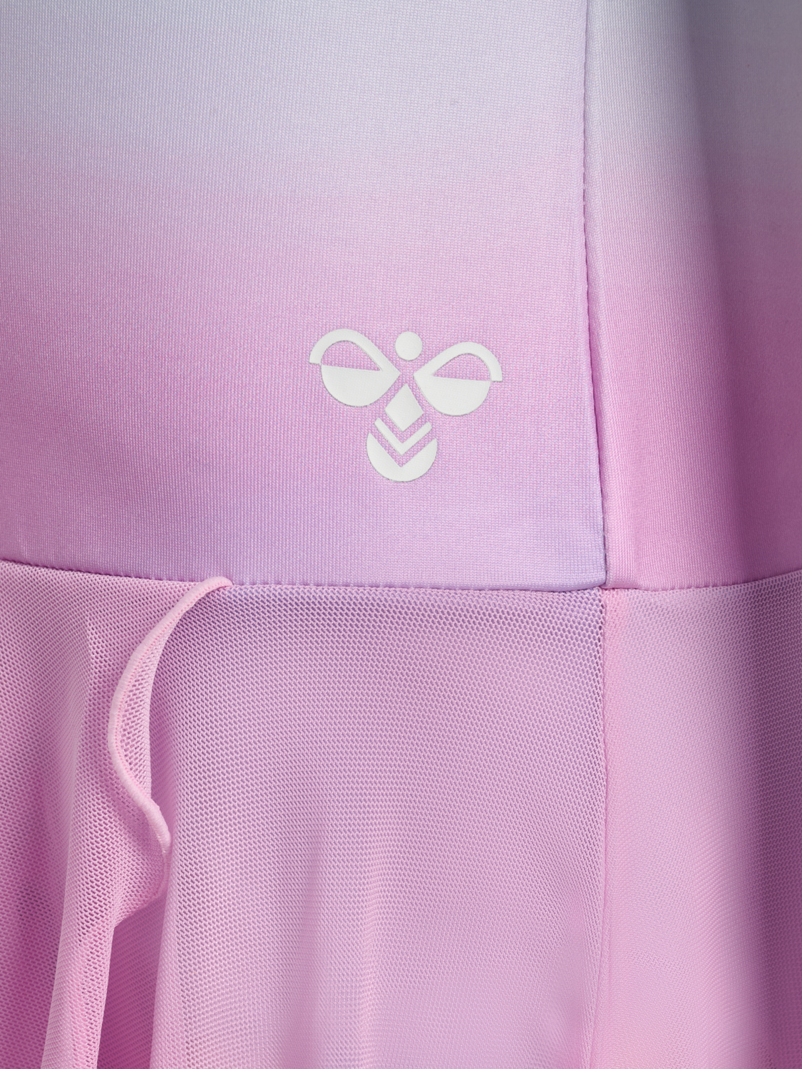 hmlJR GRADIENT SKIRTY GYMSUIT L/S, PASTEL LAVENDER, packshot