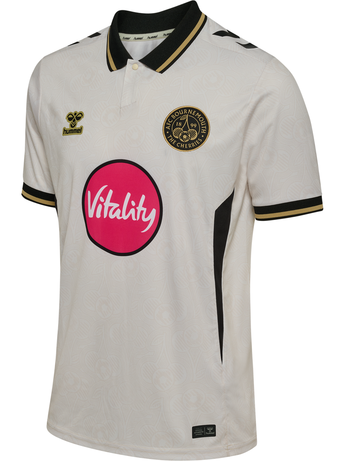 AFCB 26/27 3RD JERSEY S/S, MARSHMALLOW, packshot