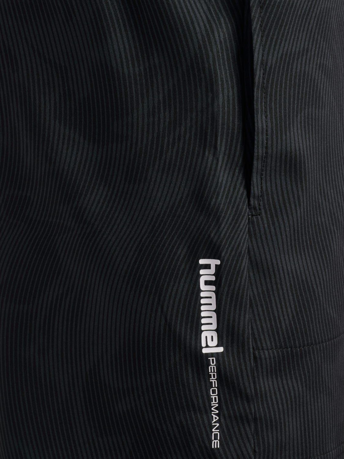 hmlPULSE AOP WORKOUT SHORTS, BLACK/EBONY, packshot