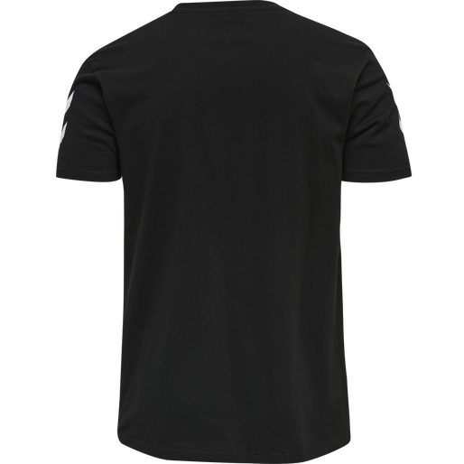 HMLGO COTTON T-SHIRT S/S, BLACK, packshot