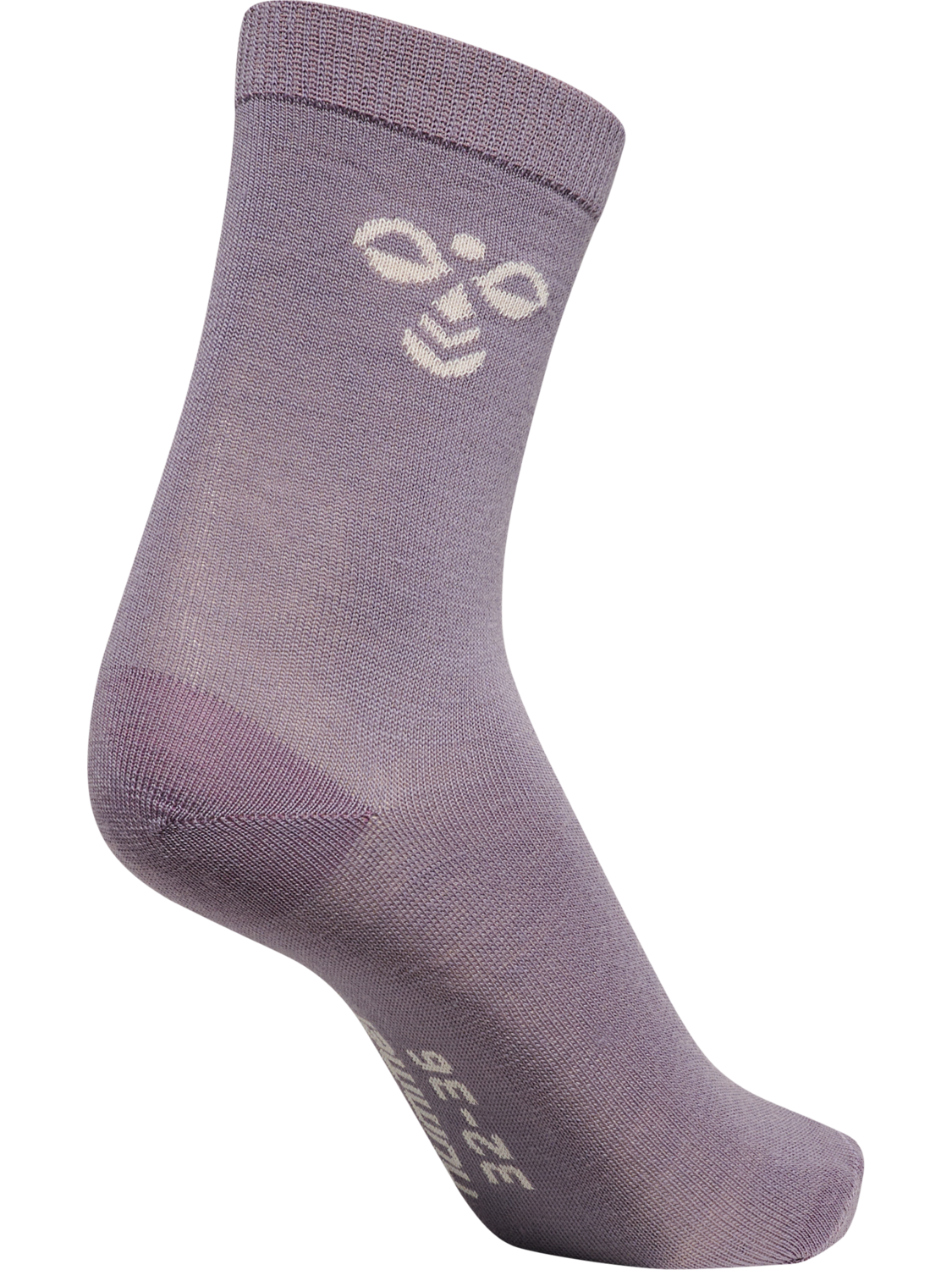 hmlJR WOOL 2-PACK SOCKS, GRAY RIDGE/CLOUD GRAY, packshot