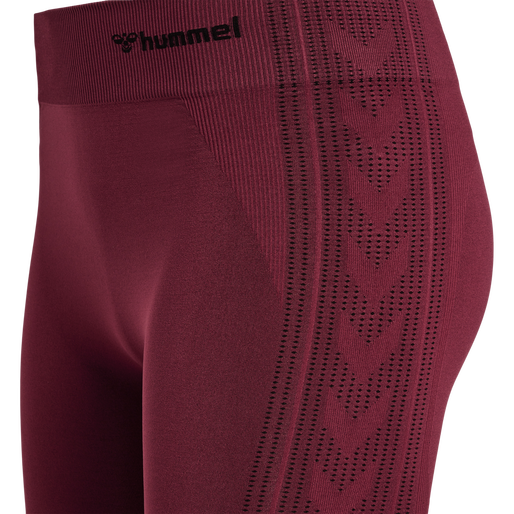 hmlMT SHAPING SEAMLESS MW TIGHTS, ZINFANDEL, packshot