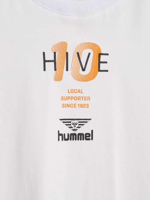 hmlHIVE AIDEN T-SHIRT, WHITE, packshot