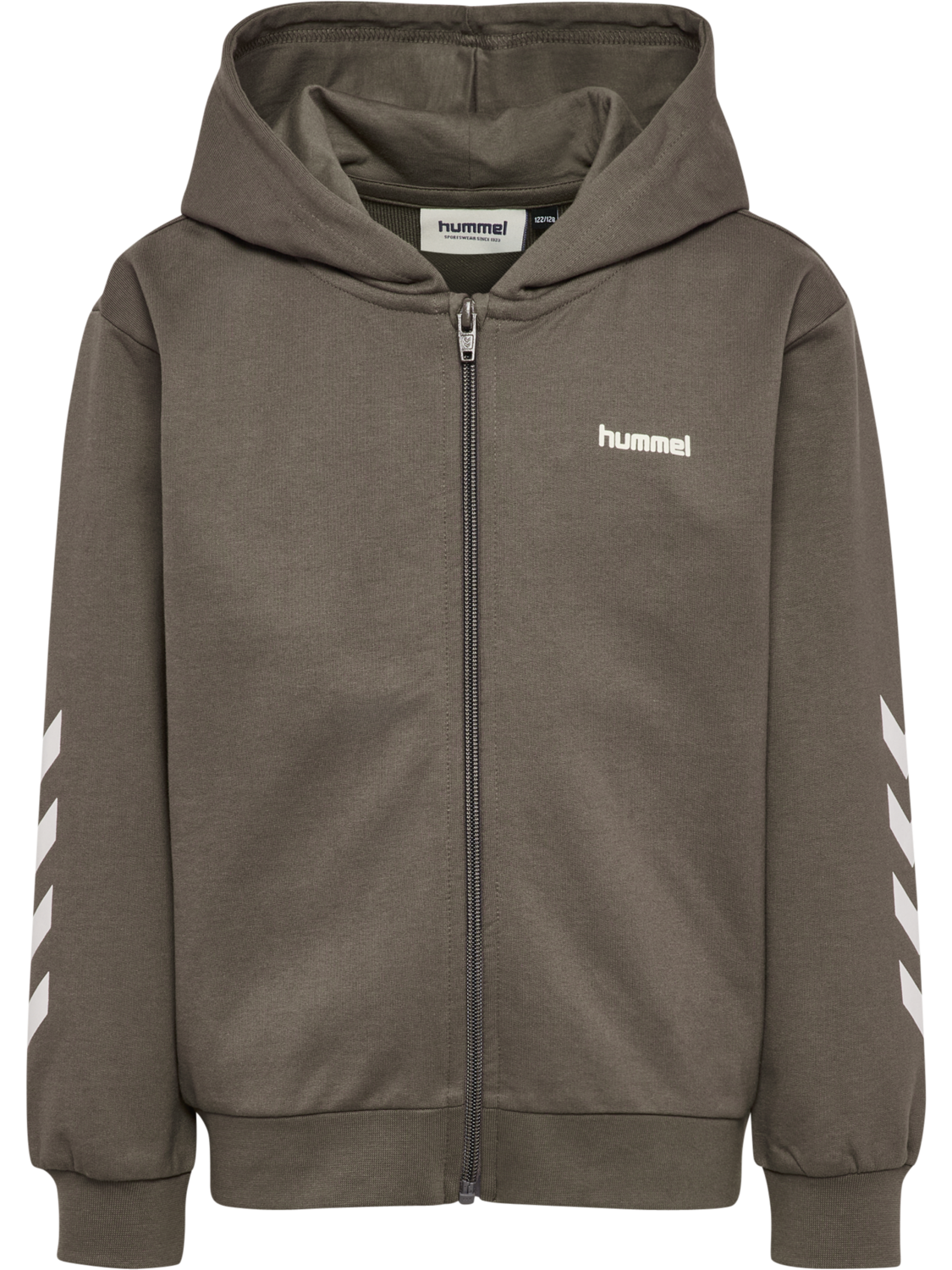 hmlJR LOGO ZIP JACKET, DARK NIGHT, packshot