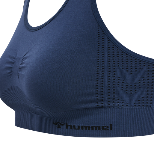 hmlMT SHAPING SEAMLESS SPORTS TOP, INSIGNIA BLUE hmlMT SHAPING SEAMLESS SPORTS TOP, INSIGNIA BLUE, packshot