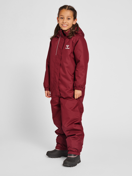 hmlSOUL TEX SNOWSUIT, RHODODENDRON, model