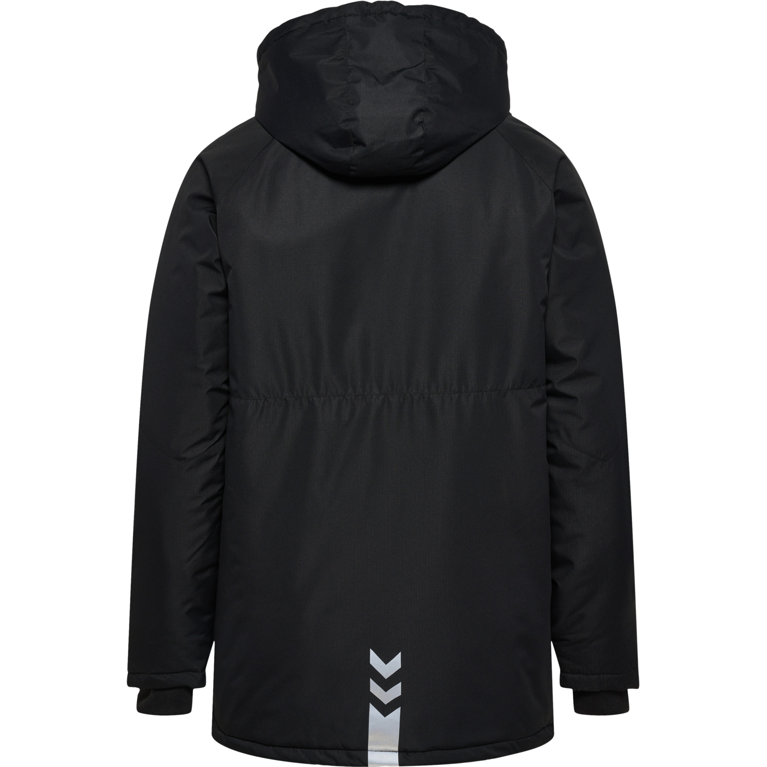 hmlLGC NICKY PUFF JACKET, BLACK, packshot