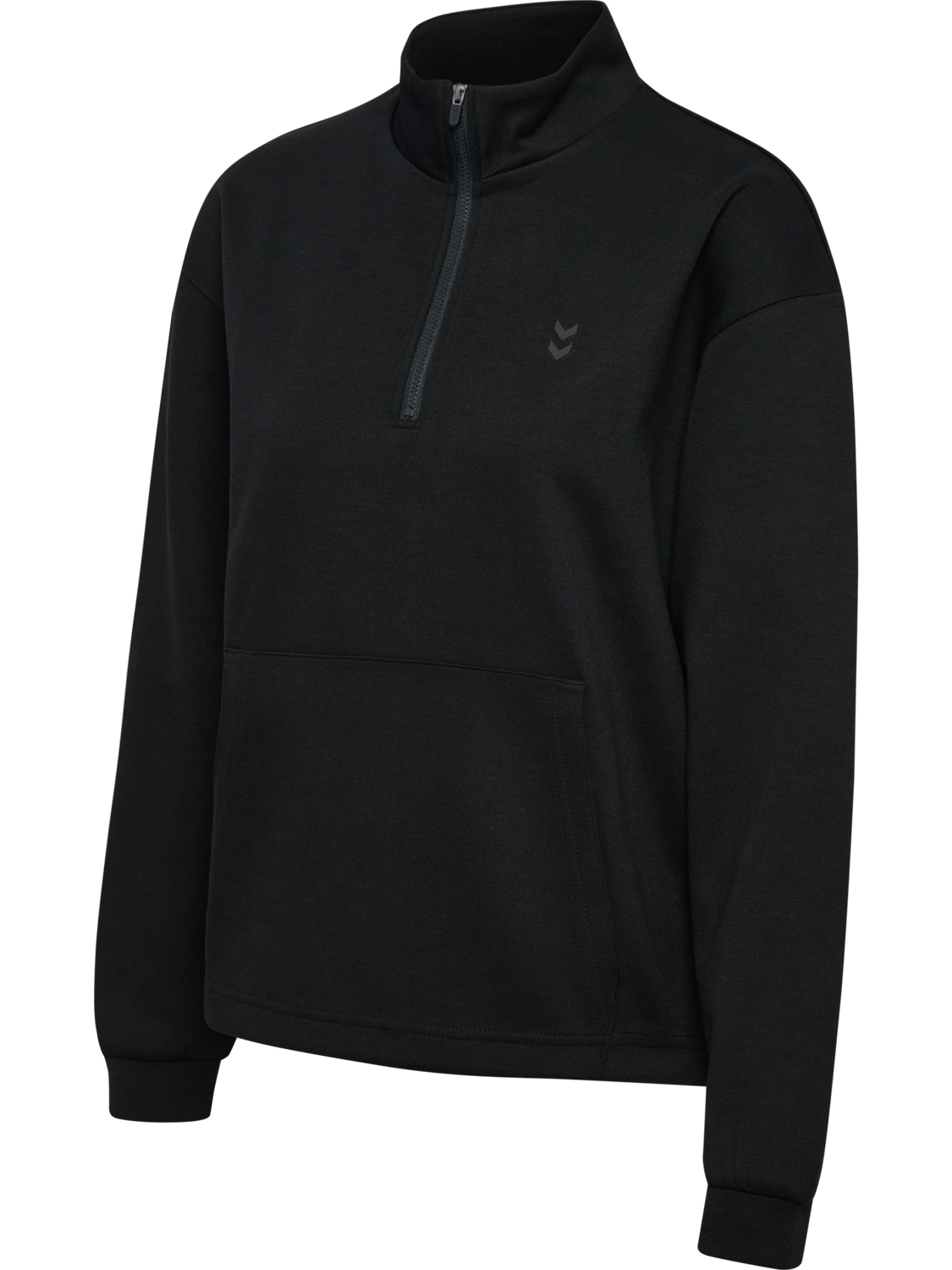 hmlYOGA SOFT HALFZIP W JACKET, BLACK, packshot
