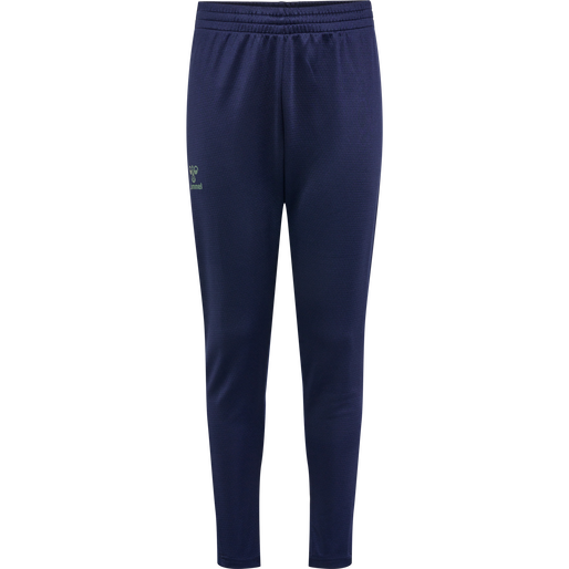 hmlSTALTIC TRAINING PANTS KIDS, MARINE/DUCK GREEN, packshot