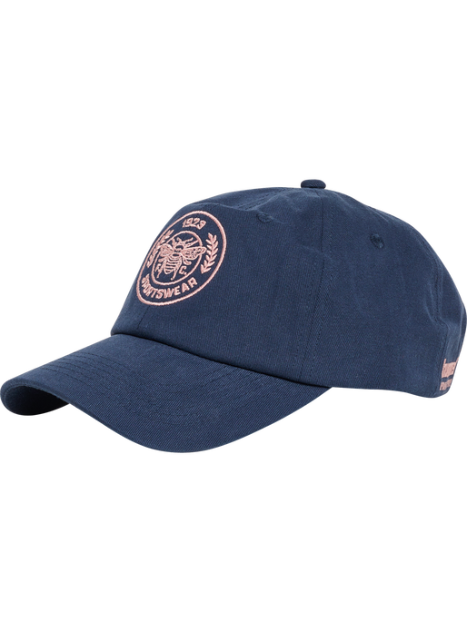 hmlSWARM COTTON CAP, ESTATE BLUE, packshot