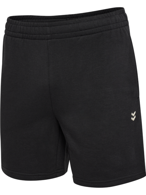 hmlPULSE SWEAT SHORTS, BLACK hmlPULSE SWEAT SHORTS, BLACK, packshot