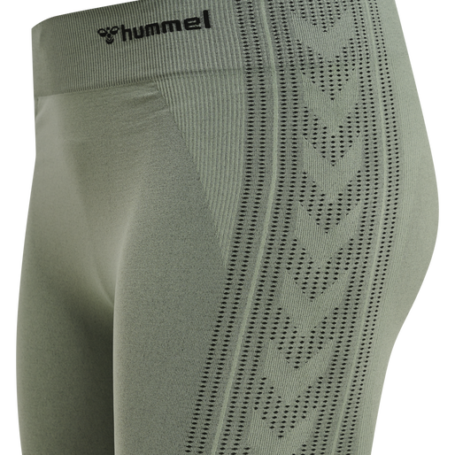 hmlMT SHAPING SEAMLESS MW TIGHTS, LILY PAD, packshot