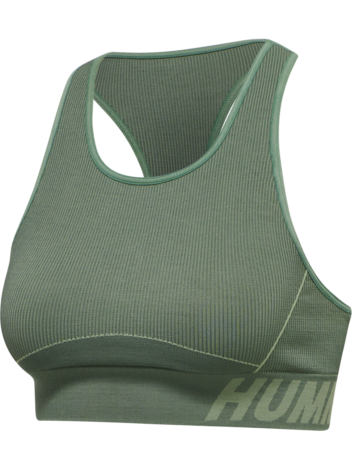 hmlTE CHRISTEL SEAMLESS SPORTS TOP, LILY PAD/ LAUREL WREATH MELANGE, packshot