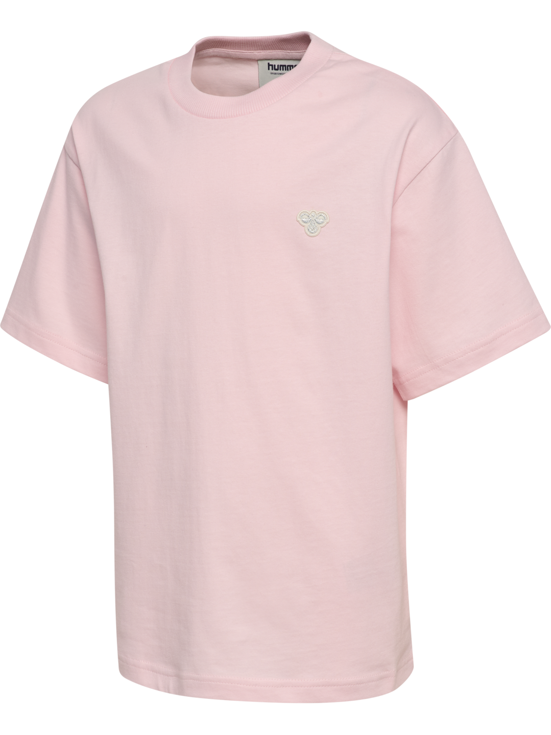 hmlJR LOOSE T-SHIRT S/S BEE, PALE LILAC, packshot