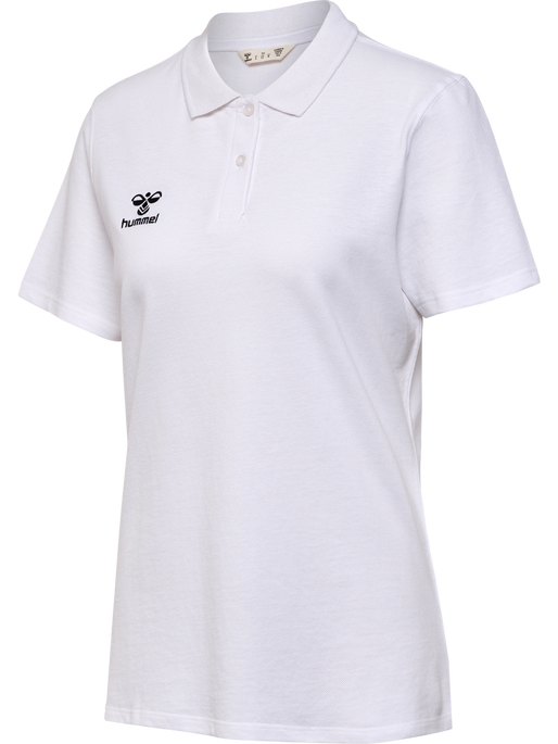 hmlGO 2.0 POLO WOMAN, WHITE, packshot