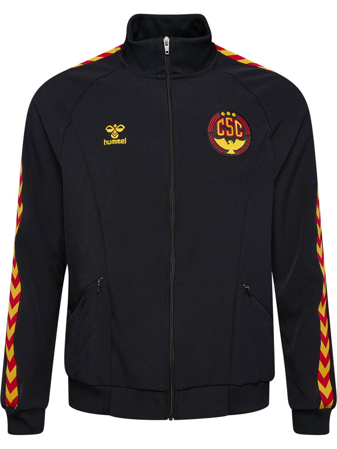 CSC 26/27 hmlROOT TRACK ZIP JKT, BLACK, packshot