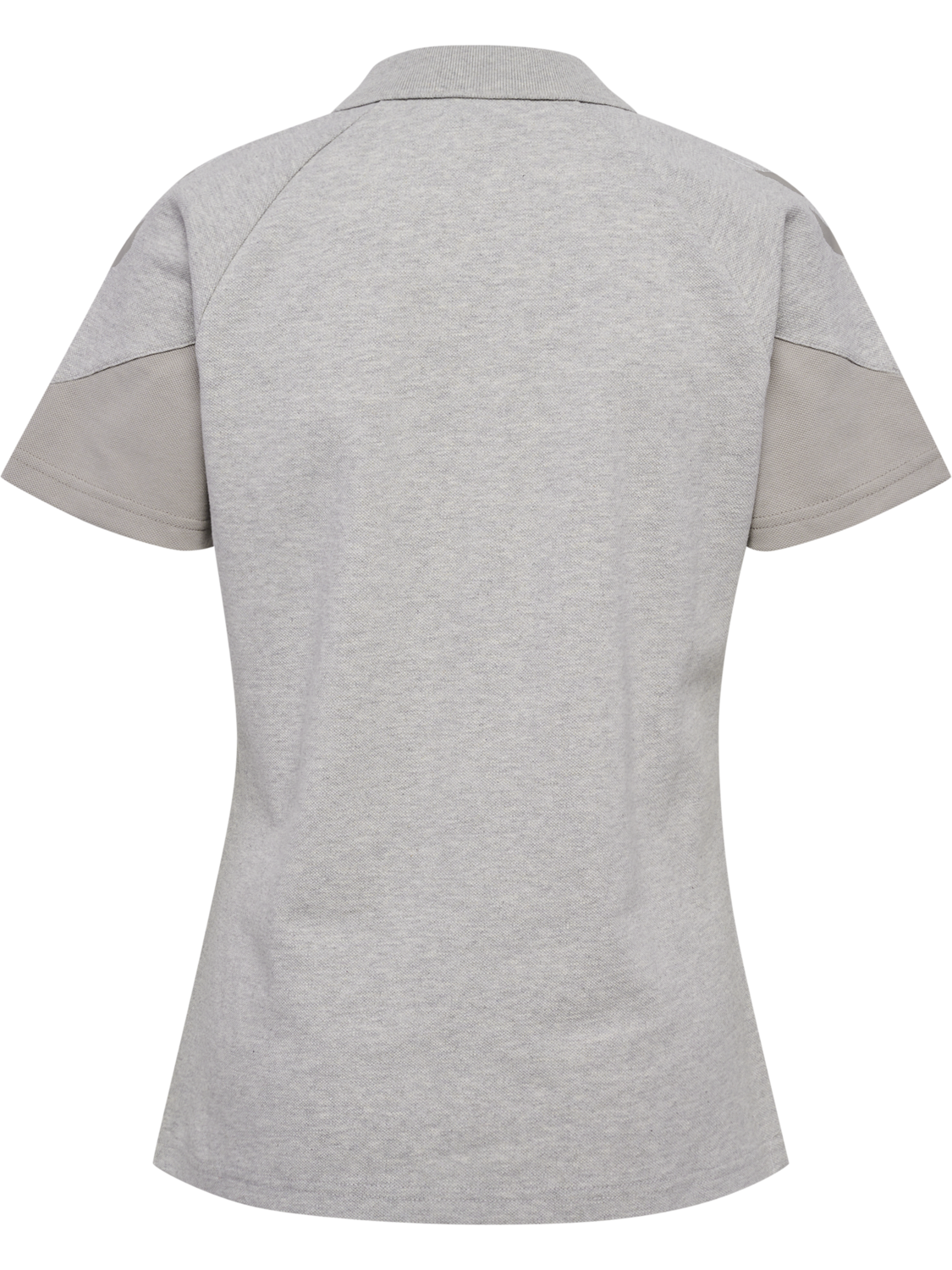 hmlTRAVEL POLO WOMAN, LIGHT GREY MELANGE, packshot
