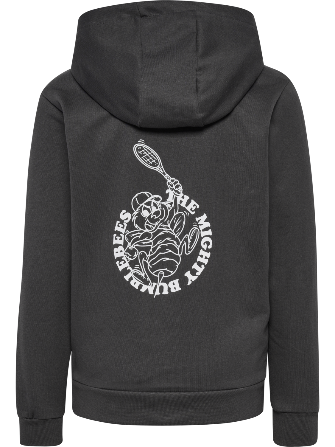 hmlCUA HOODIE, FORGED IRON, packshot