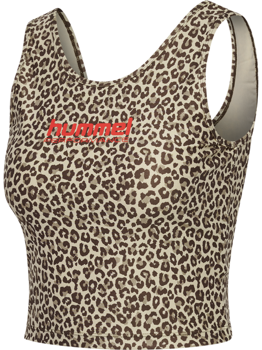 hmlFAST CROPPED TOP, BOULDER hmlFAST CROPPED TOP, BOULDER, packshot