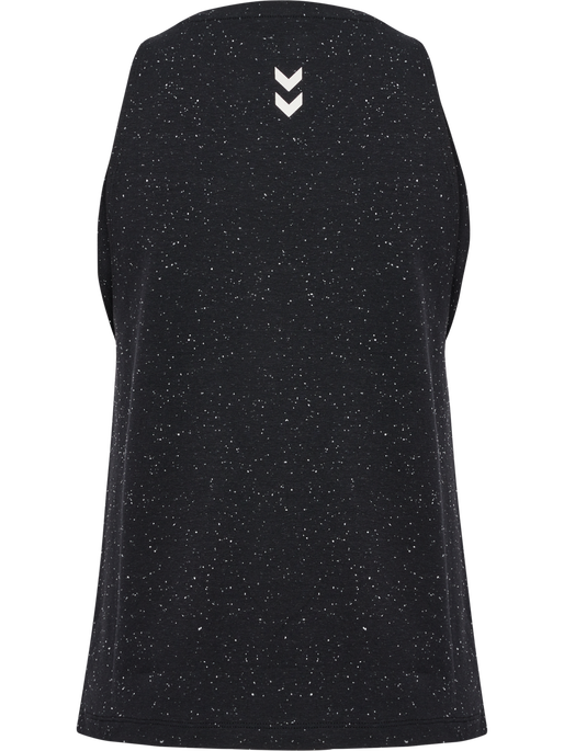 hmlMT ULTRA TOP, BLACK MELANGE, packshot