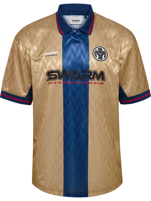 hmlLOOSE FB JERSEY S/S, CORNSTALK, packshot