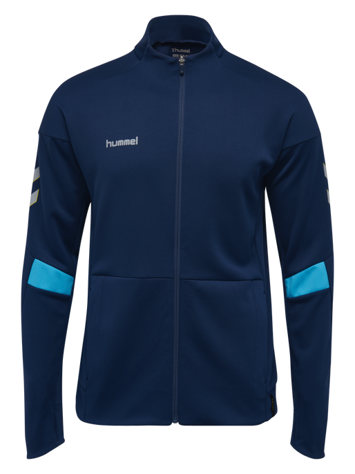 TECH MOVE POLY ZIP JACKET, SARGASSO SEA TECH MOVE POLY ZIP JACKET, SARGASSO SEA, packshot