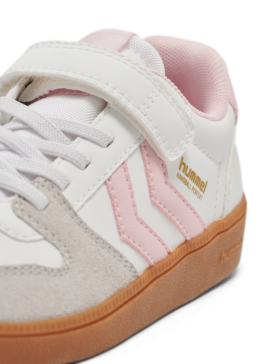 HANDBALL PERFEKT SP JR, WHITE/SOFT PINK, packshot
