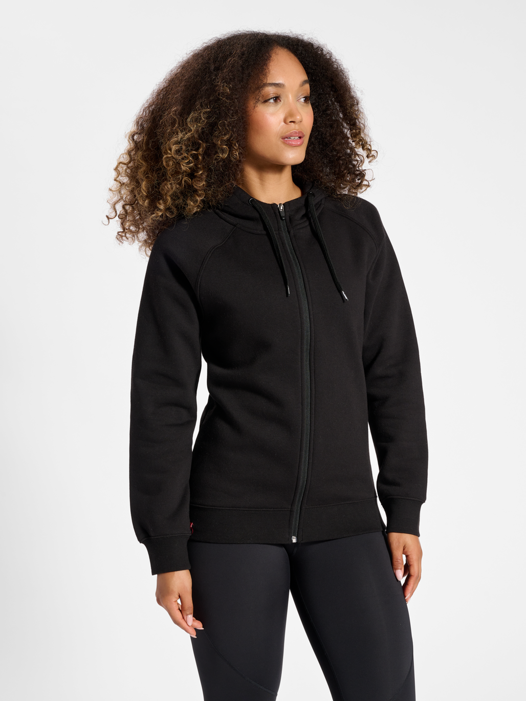 Fleece zip hoodie women's hotsell