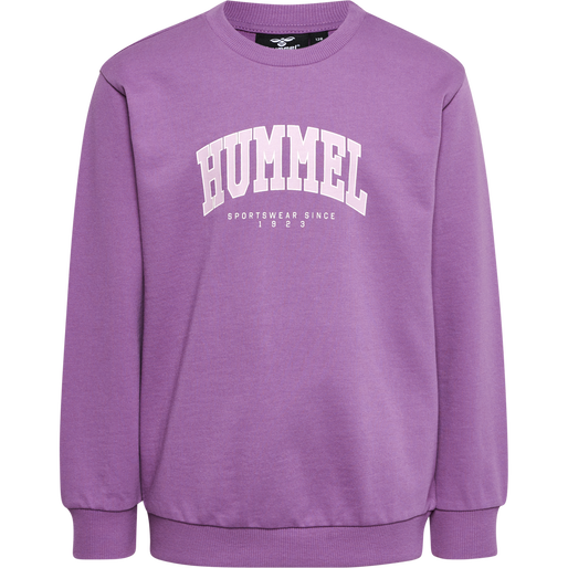 hmlFAST SWEATSHIRT, ARGYLE PURPLE, packshot