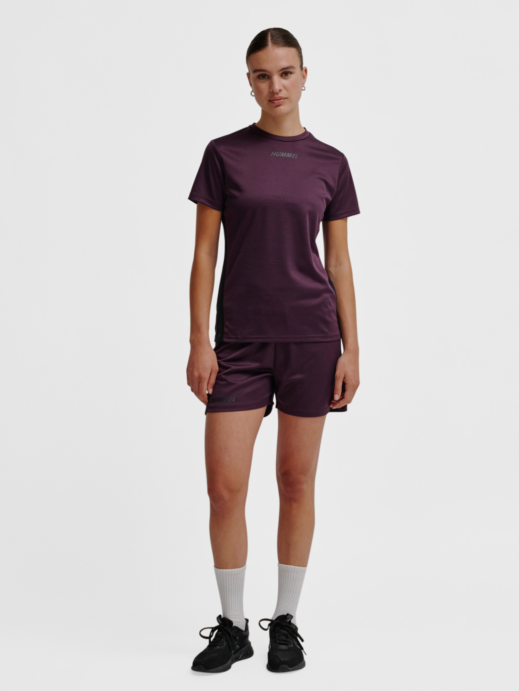 hmlMULTI PL SET WOMAN, PLUM PERFECT/PLUM PERFECT, model