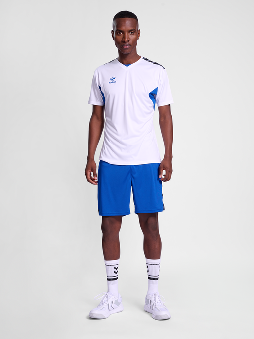 hmlAUTHENTIC PL JERSEY S/S, WHITE, model