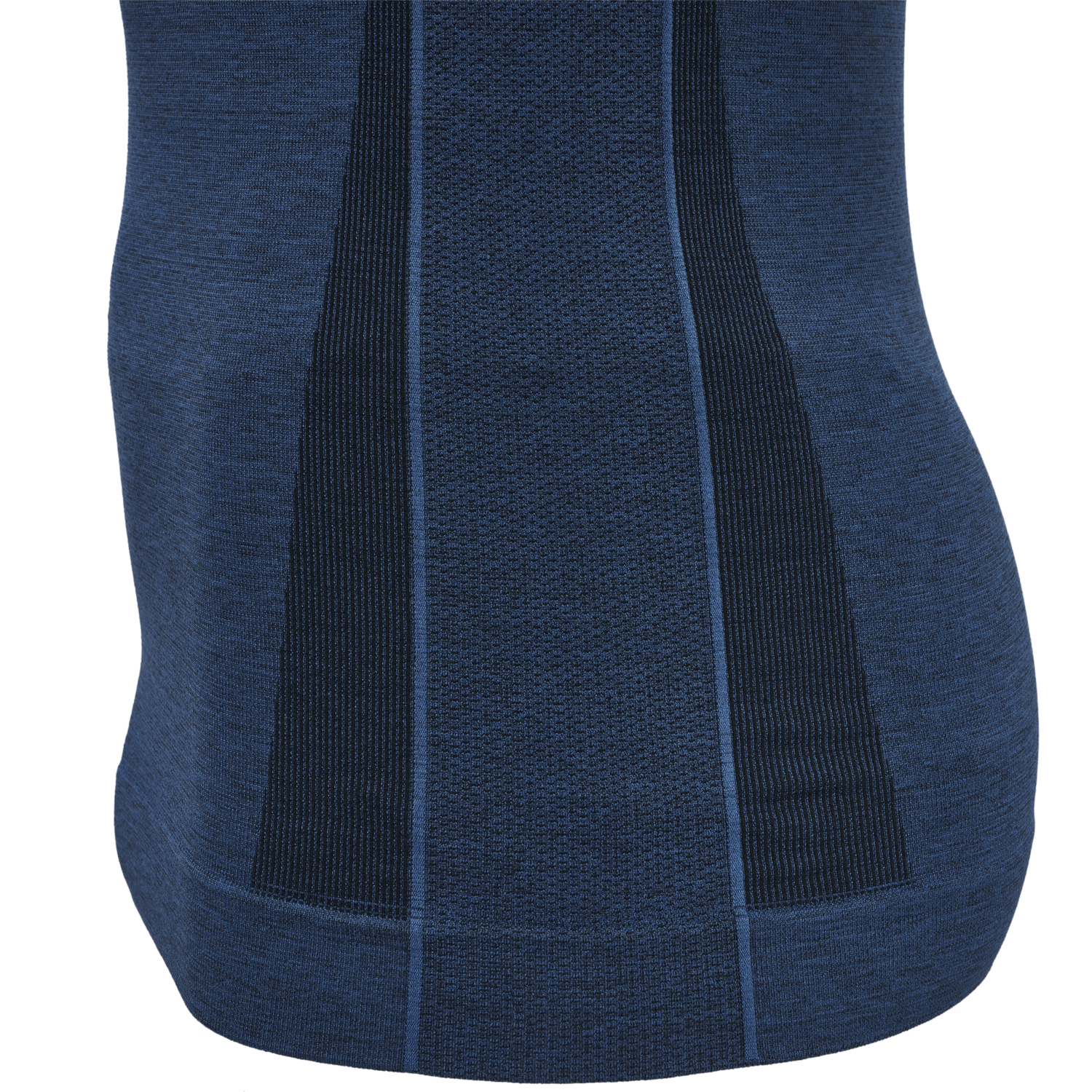 hmlTE MIKE SEAMLESS T-SHIRT, INSIGNIA BLUE/BLACK MELANGE, packshot