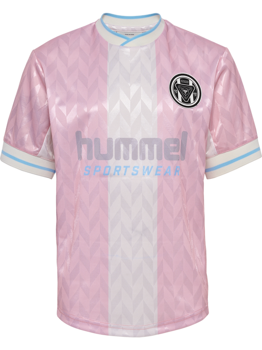 hmlJR LOOSE FB JERSEY S/S, WINSOME ORCHID, packshot