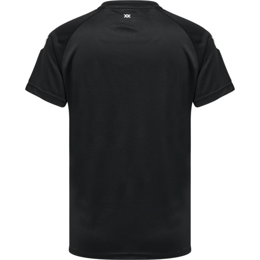 hmlCORE XK CORE POLY TEE  S/S WOMAN, BLACK hmlCORE XK CORE POLY TEE  S/S WOMAN, BLACK, packshot