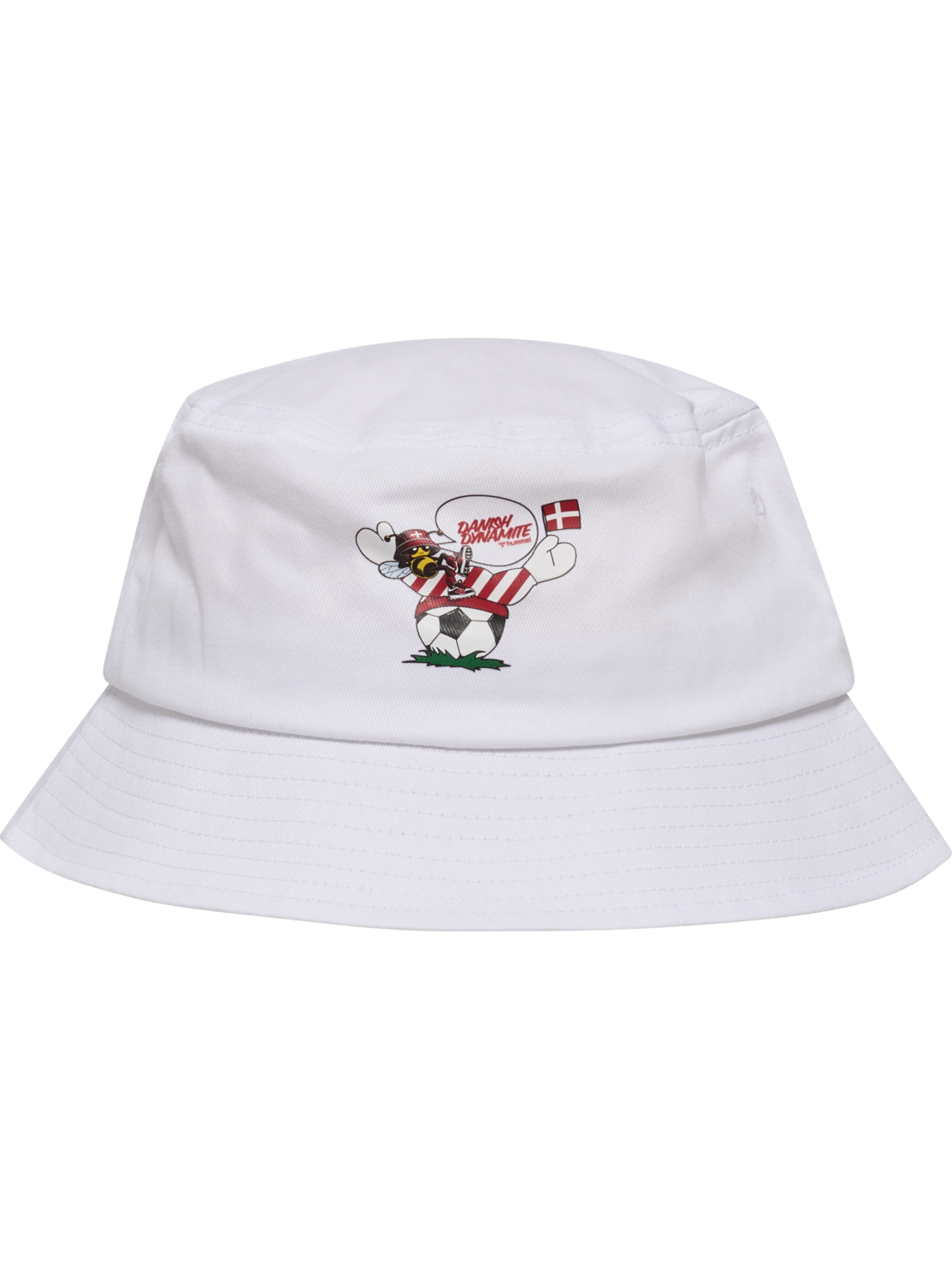 DBU 26 FAN DYNAMITE BUCKET HAT, WHITE, packshot