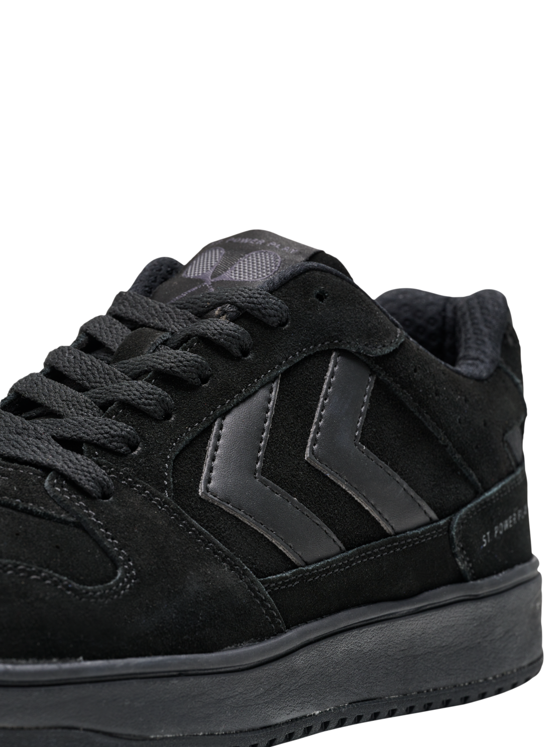 ST. POWER PLAY SUEDE, BLACK/BLACK, packshot