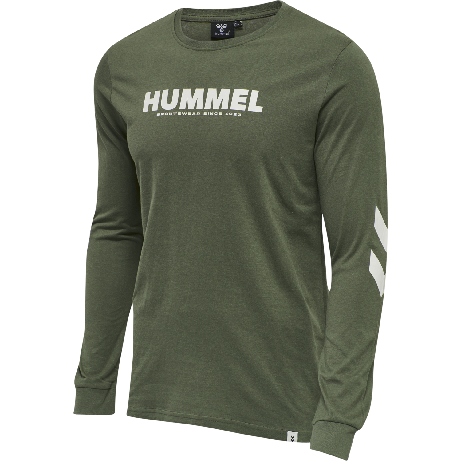 hmlLEGACY T-SHIRT L/S, BEETLE, packshot