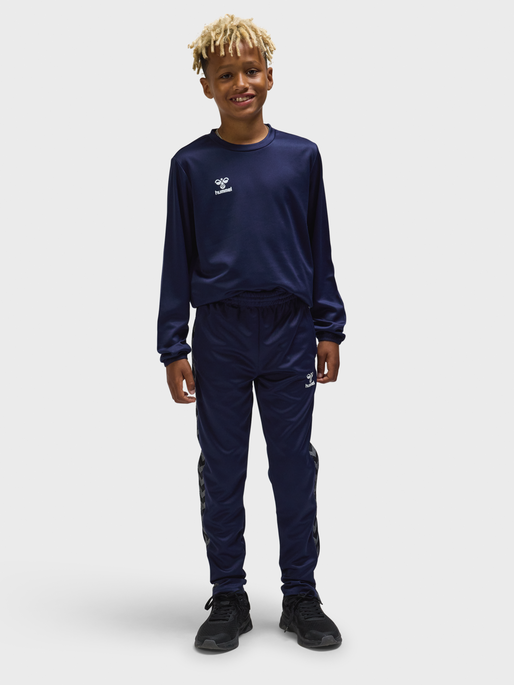 hmlAUTHENTIC PL PANTS KIDS, MARINE, model