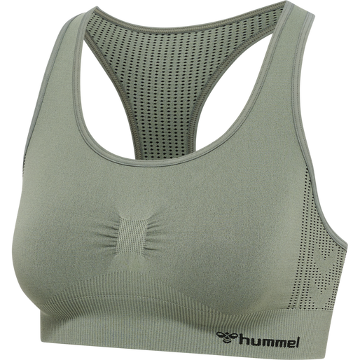 hmlMT SHAPING SEAMLESS SPORTS TOP, LILY PAD hmlMT SHAPING SEAMLESS SPORTS TOP, LILY PAD, packshot