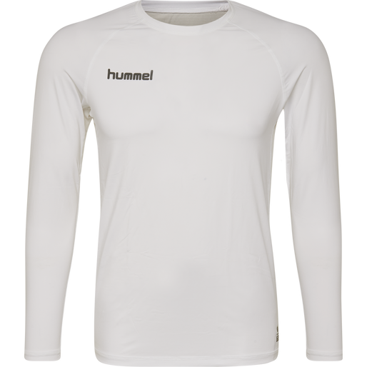 HML FIRST PERFORMANCE KIDS JERS L/S, WHITE, packshot