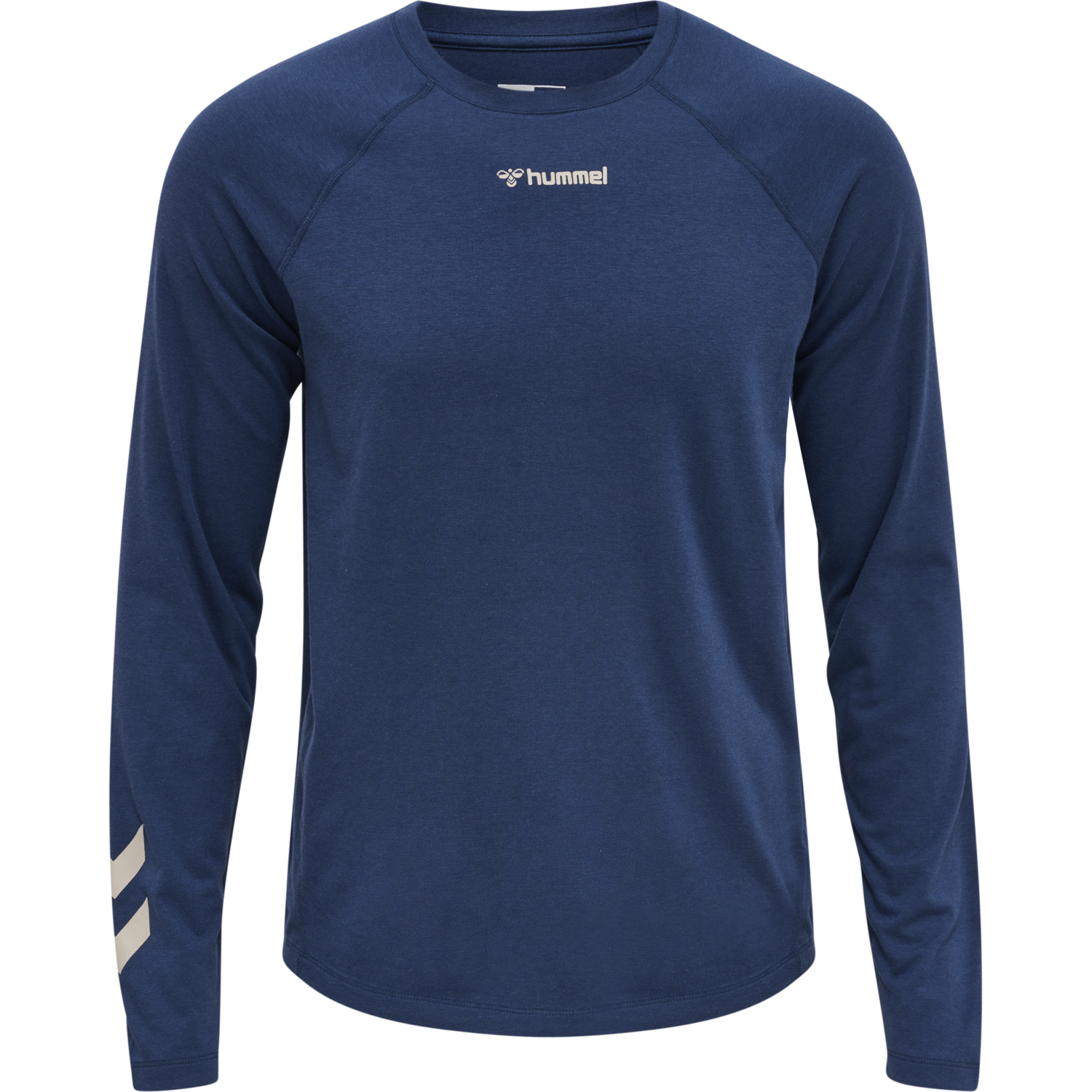 hmlMT LAZE T-SHIRT L/S, INSIGNIA BLUE, packshot