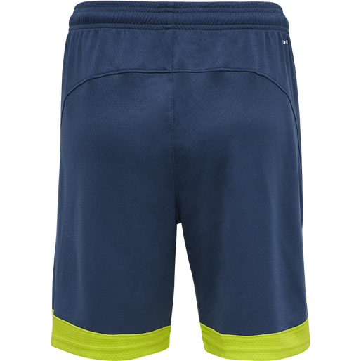 hmlLEAD POLY SHORTS, DARK DENIM, packshot