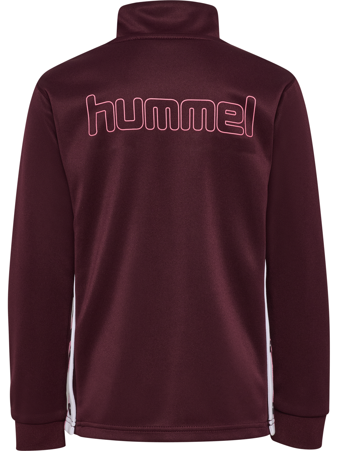 hmlJR CHEVRON ZIP JACKET, WINETASTING, packshot