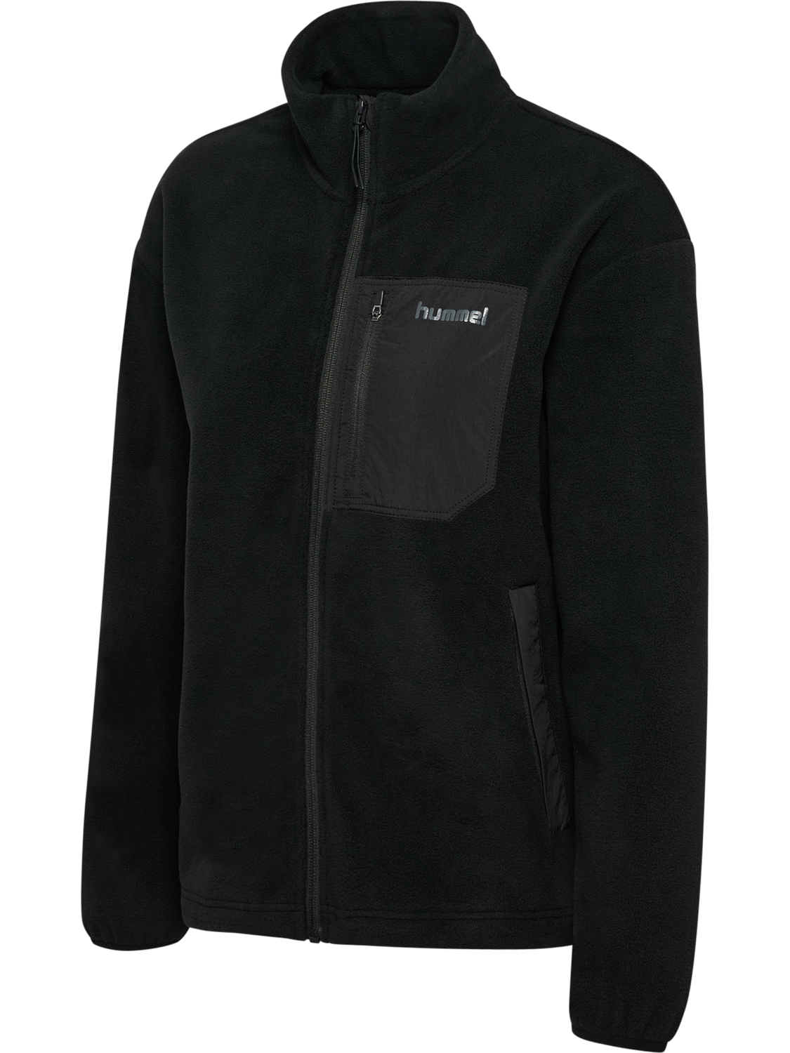 hmlPOLAR FLEECE WOMEN JACKET, BLACK, packshot