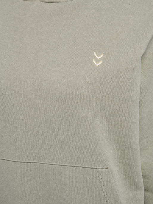hmlPULSE W SWEAT HOODIE, SEAGRASS, packshot