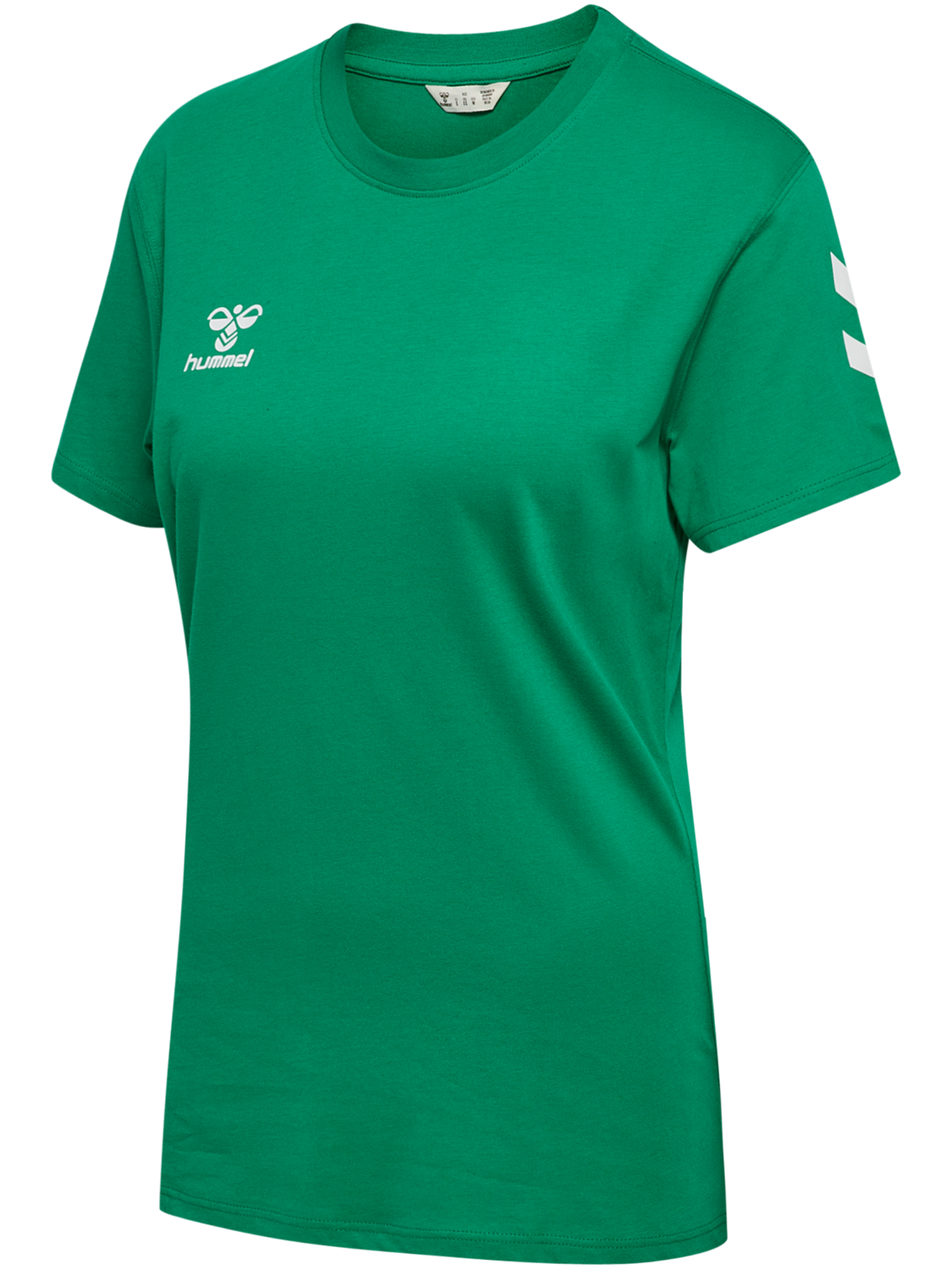 hmlGO 2.0 CHEVRON T-SHIRT S/S WOMAN, JELLY BEAN, packshot