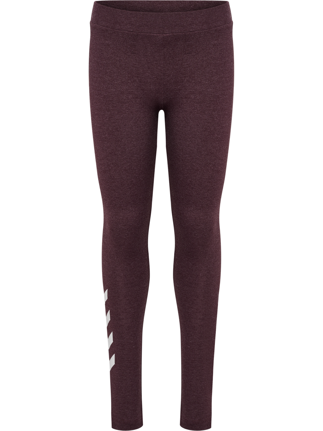 hmlJR LOGO TIGHTS, FUDGE MELANGE, packshot