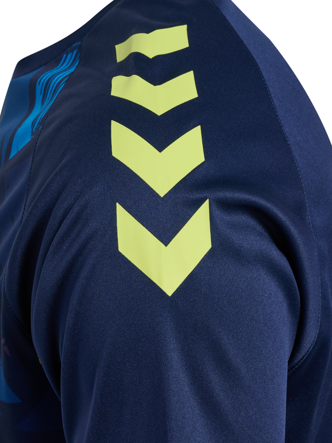 hmlGRAPHIC UNIVERSE JERSEY S/S, MARINE, packshot